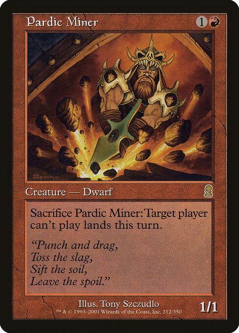 Pardic Miner - Odyssey Magic card
