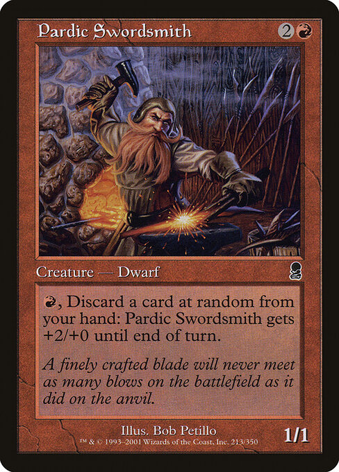 Pardic Swordsmith - Odyssey Magic card