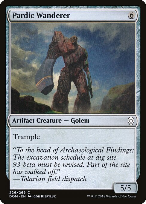 Pardic Wanderer - Dominaria Magic card