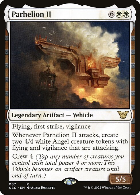 Parhelion II - Neon Dynasty Commander Magic card