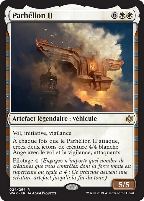 Parhelion II - War of the Spark (#24) - Illustrated by Adam Paquette - Magic: The Gathering Card