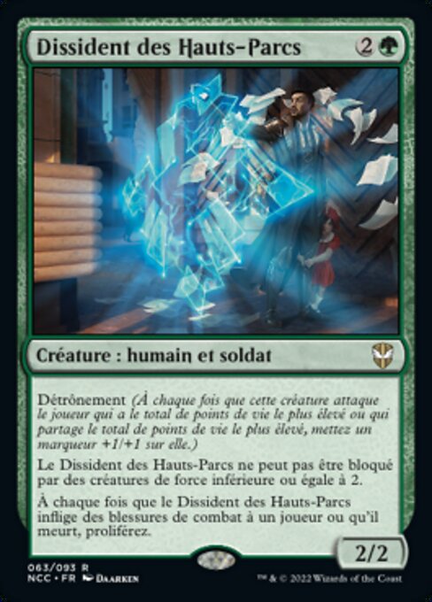 Park Heights Maverick - New Capenna Commander Promos (#63p) - Illustrated by Daarken - Magic: The Gathering Card