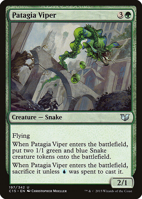 Patagia Viper - Commander 2015 Magic card