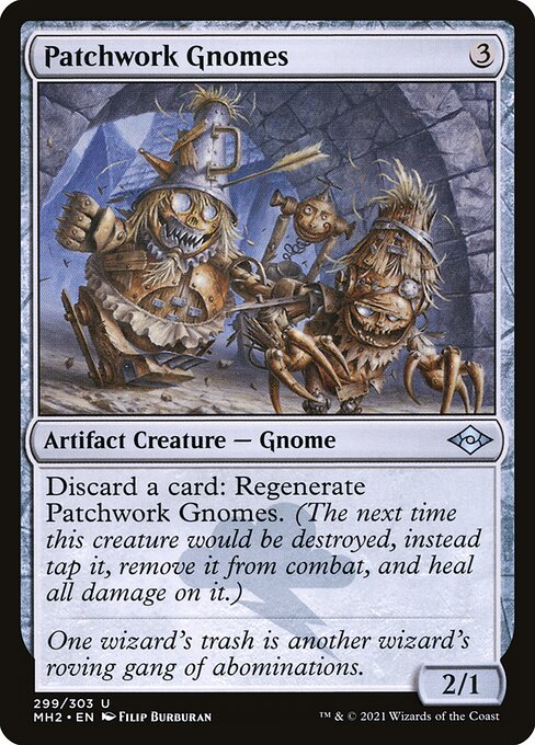 Patchwork Gnomes - Modern Horizons 2 Magic card