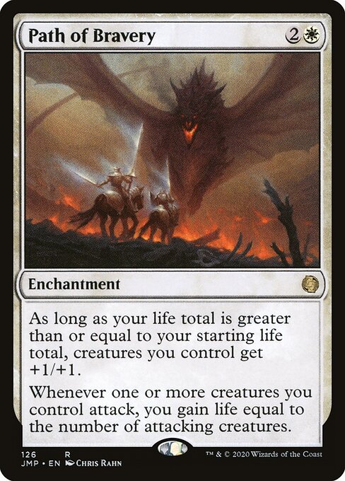Path of Bravery - Jumpstart Magic card