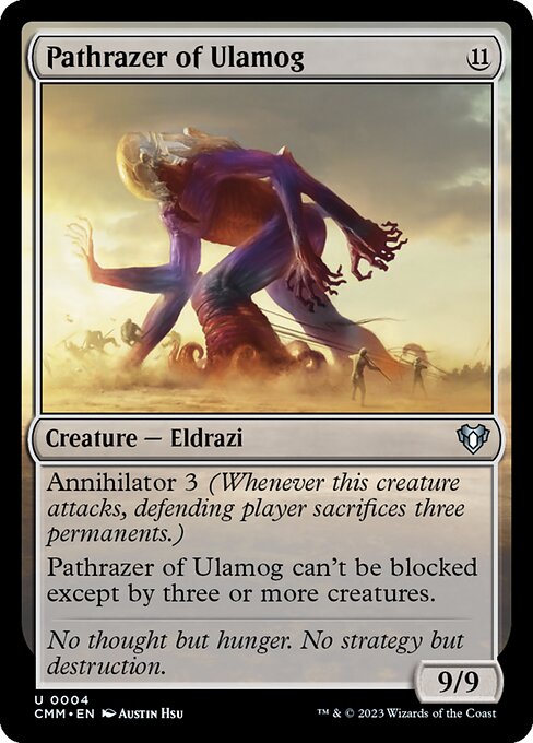 Pathrazer of Ulamog - Commander Masters (#4) - Illustrated by Austin Hsu - Magic: The Gathering Card