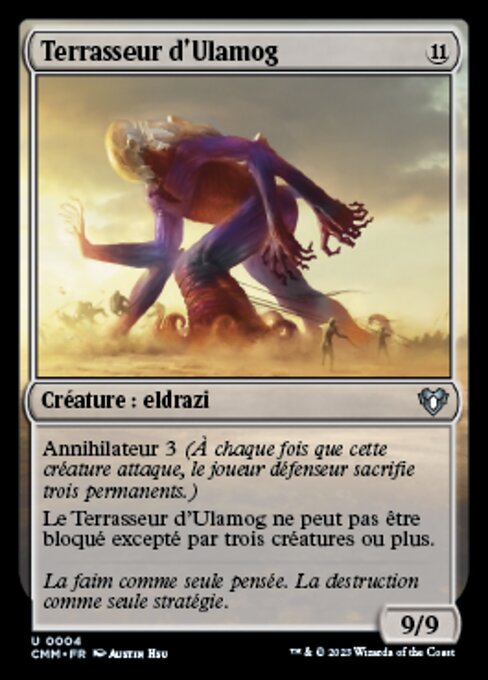 Terrasseur d'Ulamog (Pathrazer of Ulamog) - Commander Masters (#4) - Illustrated by Austin Hsu - Magic: The Gathering Card