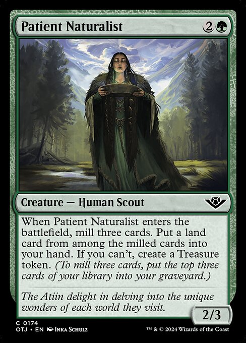 Patient Naturalist - Outlaws of Thunder Junction Magic card
