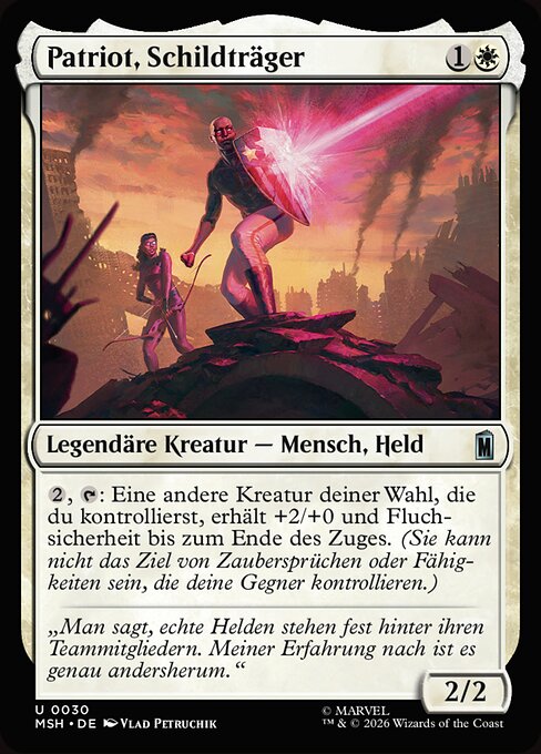 Patriot, Shield Wielder