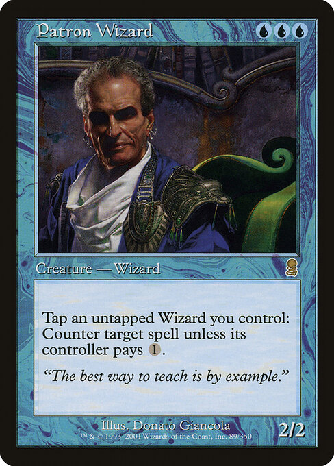Patron Wizard - Odyssey Magic card