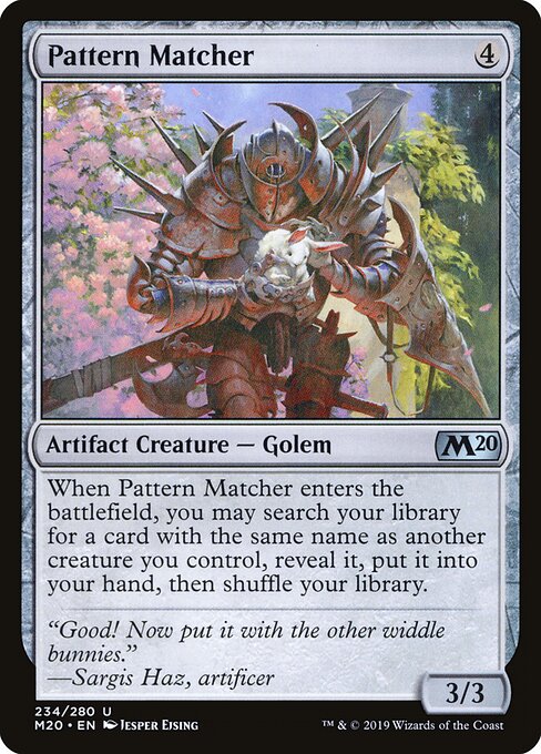 Pattern Matcher - Core Set 2020 Magic card