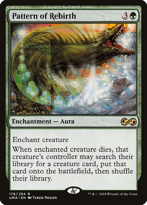 Pattern of Rebirth - Ultimate Masters (#176) - Illustrated by Terese Nielsen - Magic: The Gathering Card