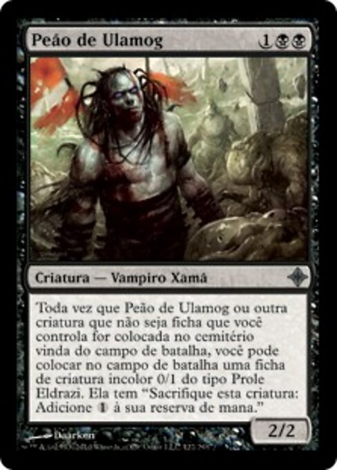 Ulamogs Spielfigur (Pawn of Ulamog) - Commander 2017 (#120) - Illustrated by Daarken - Magic: The Gathering Card