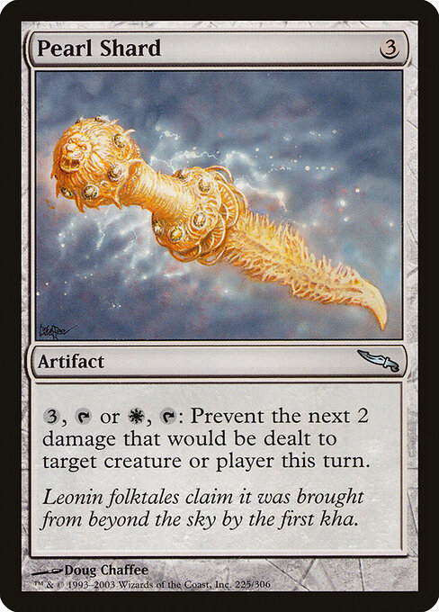 Pearl Shard - Mirrodin Magic card
