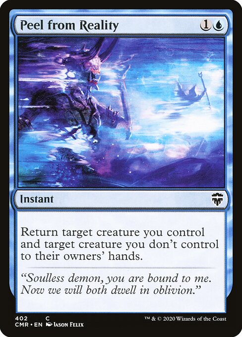 Peel from Reality - Commander Legends Magic card