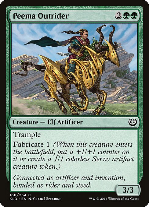 Peema Outrider - Kaladesh Magic card