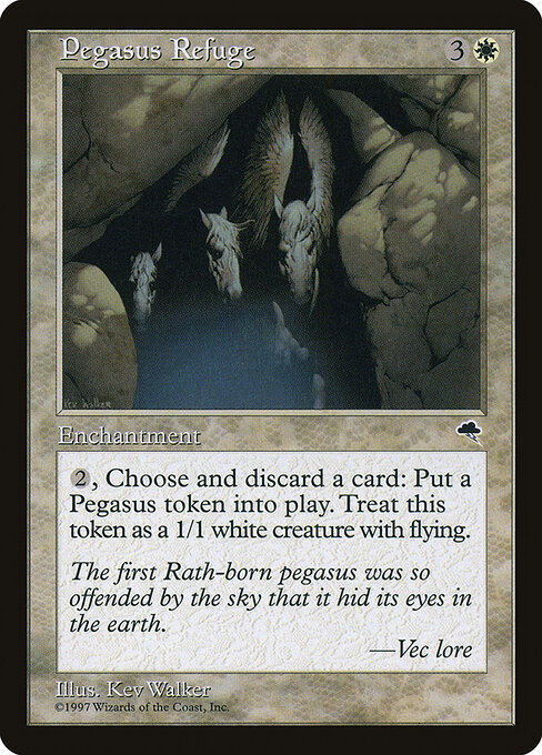 Pegasus Refuge - Tempest Magic card