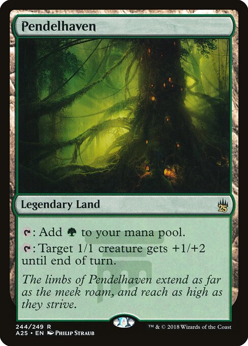 Pendelhaven - Masters 25 (#244) - Illustrated by Philip Straub - Magic: The Gathering Card