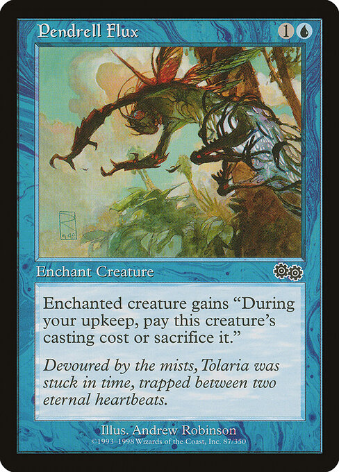 Pendrell Flux - Urza's Saga Magic card