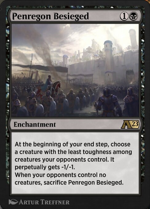 Penregon Besieged - Alchemy: The Brothers' War (#7) - Illustrated by Artur Treffner - Magic: The Gathering Card