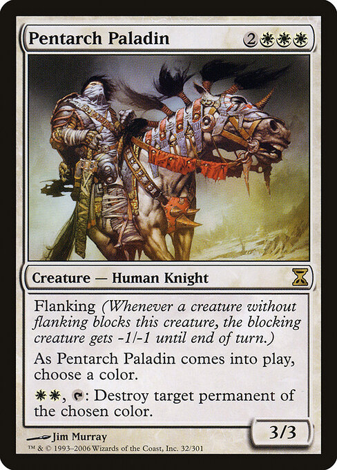 Pentarch Paladin - Time Spiral Magic card
