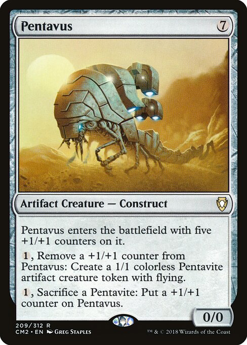 Pentavus - Commander Anthology Volume II (#209) - Illustrated by Greg Staples - Magic: The Gathering Card
