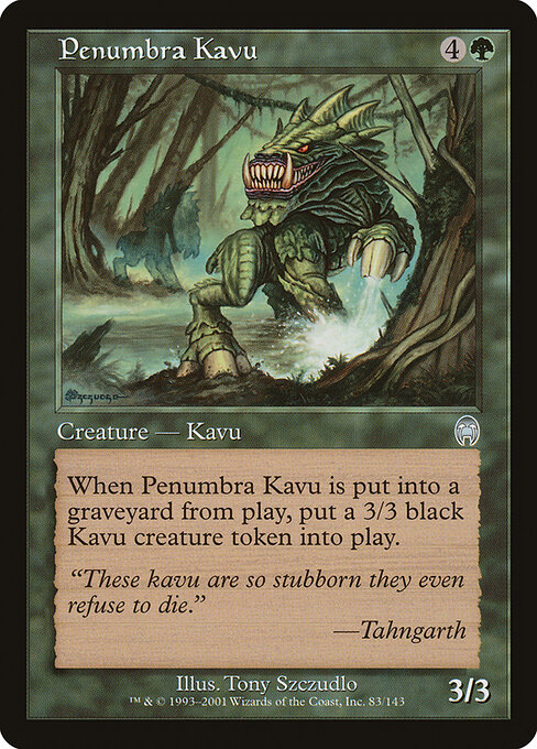 Penumbra Kavu - Apocalypse Magic card