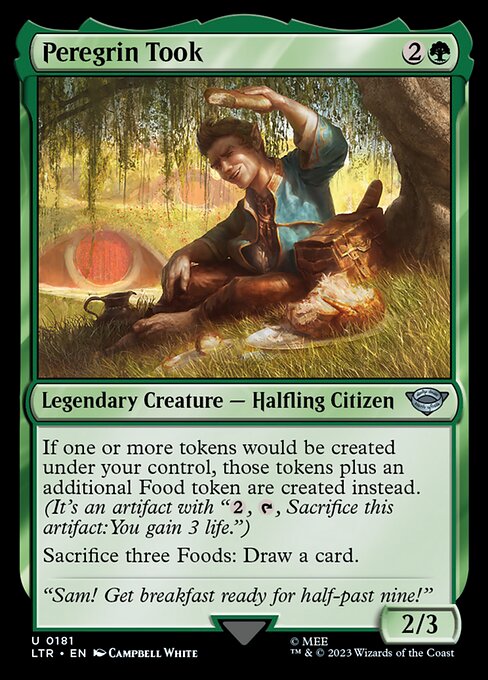 Peregrin Took - The Lord of the Rings: Tales of Middle-earth Magic card