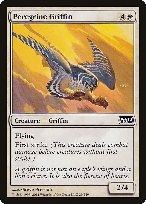 Peregrine Griffin - Magic 2012 Magic card