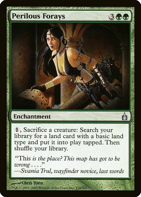Perilous Forays - Ravnica: City of Guilds Magic card