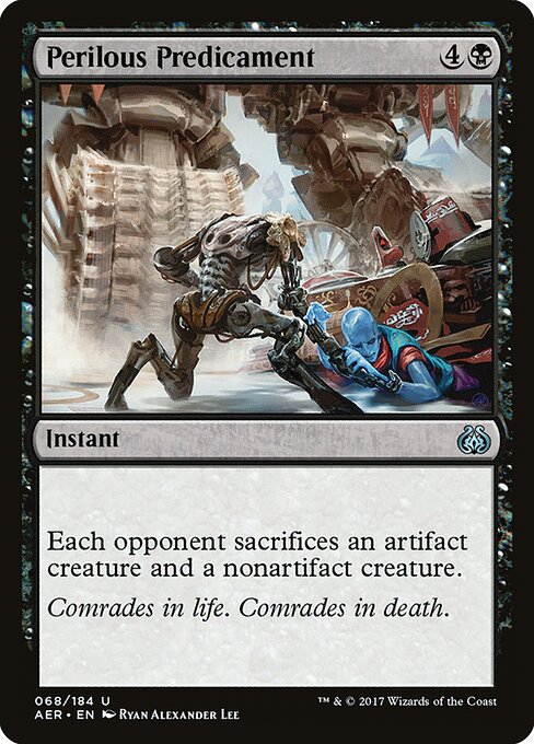 Perilous Predicament - Aether Revolt Magic card