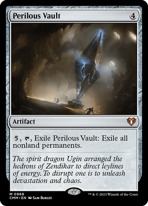 Perilous Vault - Commander Masters Magic card