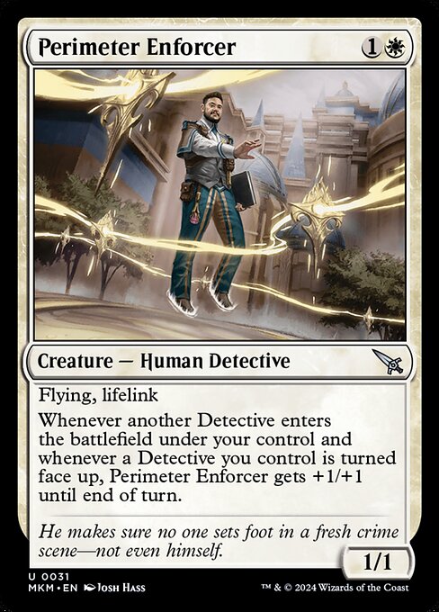 Perimeter Enforcer - Murders at Karlov Manor Magic card