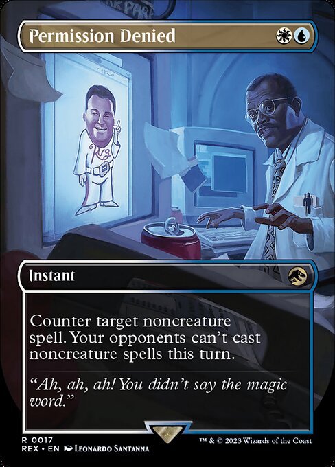 Permission Denied - Jurassic World Collection Magic card