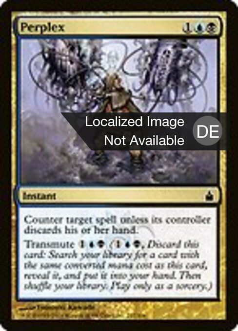 Verblüffen (Perplex) - Ravnica: City of Guilds (#217) - Illustrated by Tsutomu Kawade - Magic: The Gathering Card