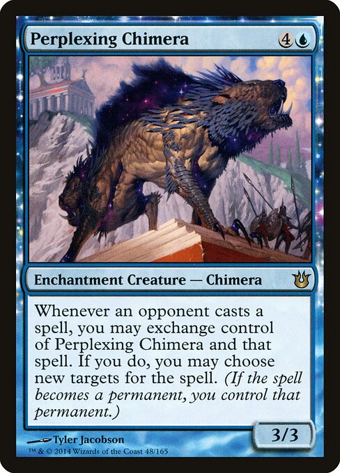 Perplexing Chimera - Born of the Gods Magic card
