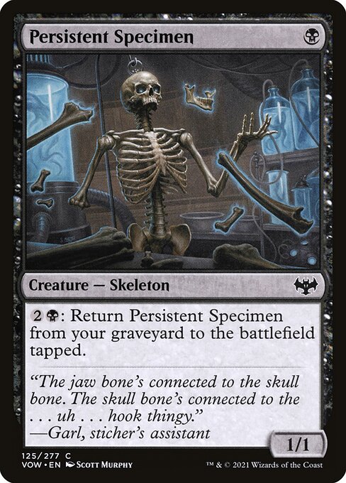 Persistent Specimen - Innistrad: Crimson Vow Magic card