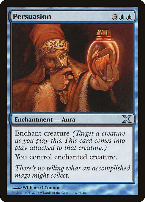 Persuasion - Tenth Edition Magic card