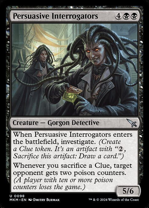 Persuasive Interrogators - Murders at Karlov Manor Magic card