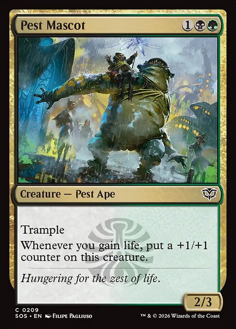 Pest Mascot - Secrets of Strixhaven Magic card