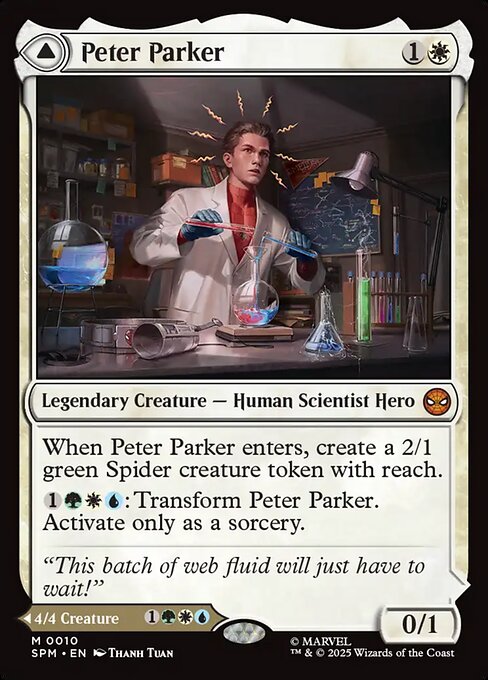 Peter Parker // Amazing Spider-Man - Marvel's Spider-Man Magic card