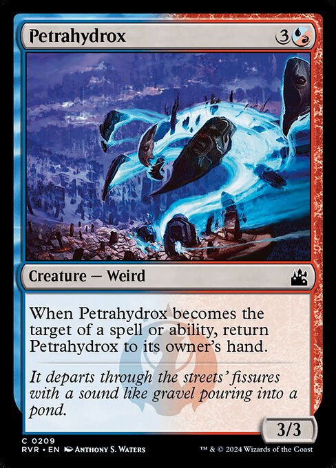 Petrahydrox - Ravnica Remastered Magic card