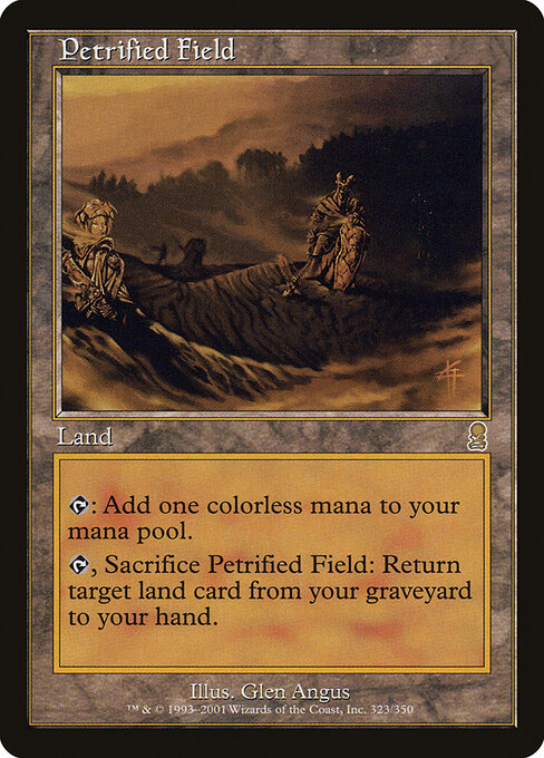 Petrified Field - Odyssey Magic card