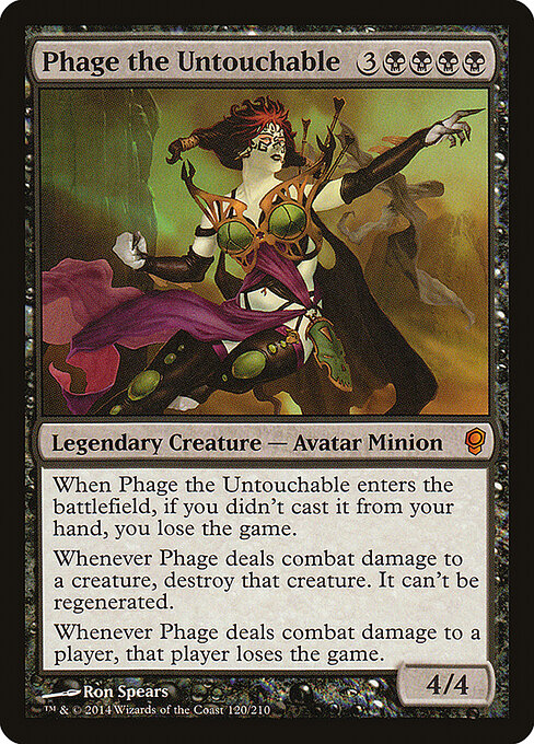 Phage the Untouchable - Conspiracy Magic card