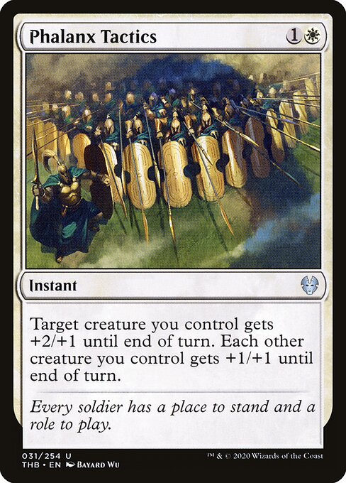 Phalanx Tactics - Theros Beyond Death Magic card