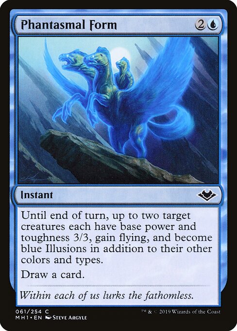 Phantasmal Form - Modern Horizons Magic card