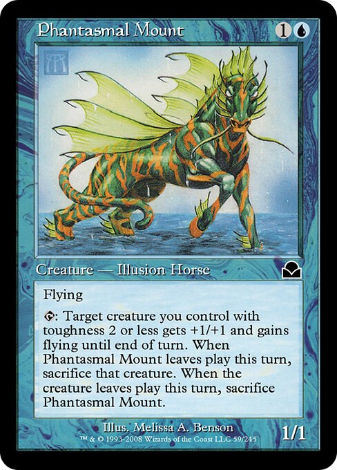 Phantasmal Mount - Masters Edition II Magic card