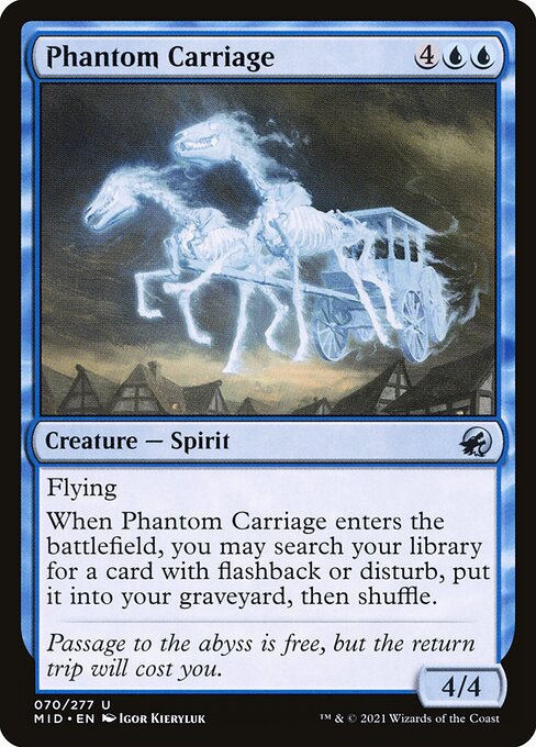 Phantom Carriage - Innistrad: Midnight Hunt Magic card