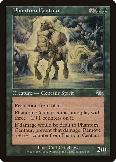 Phantom Centaur - Judgment (#127) - Illustrated by Carl Critchlow - Magic: The Gathering Card
