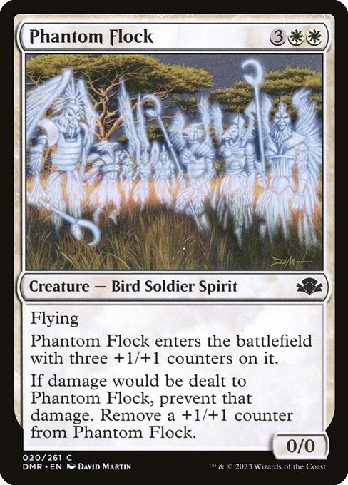 Phantom Flock - Dominaria Remastered Magic card